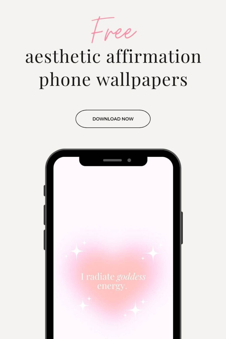 Free Aesthetic Affirmation Wallpapers