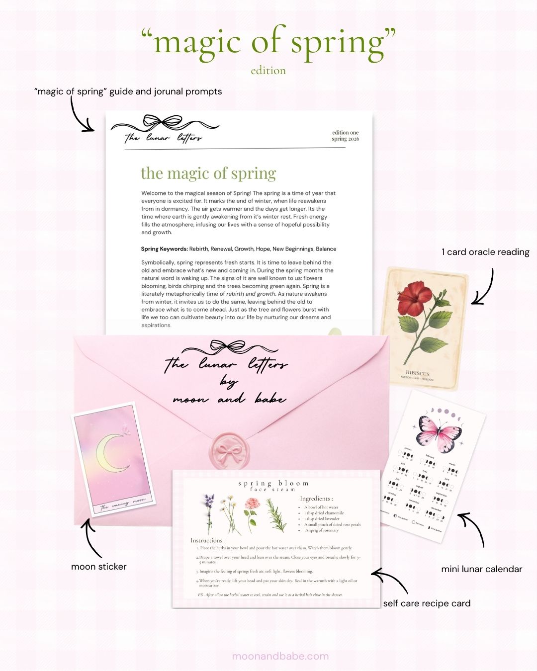 lunar letters club: spring edition (pre-order)